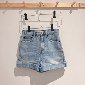 Gap High Rise Denim Shorts